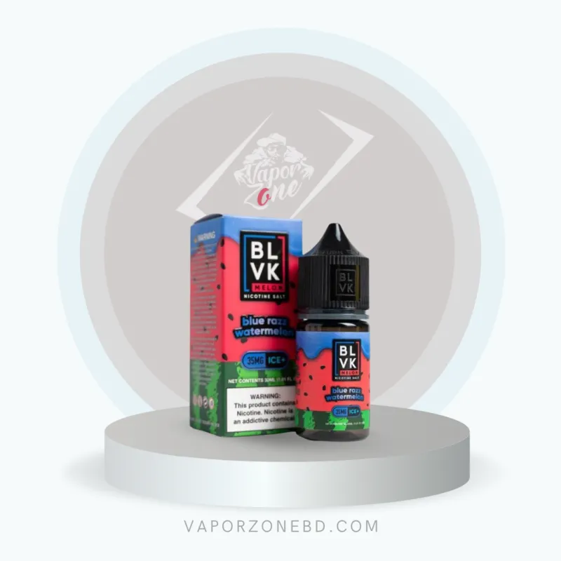 BLVK Melon Blue Razz Watermelon NicSalt